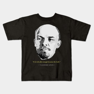 Vladimir Lenin Quote Kids T-Shirt